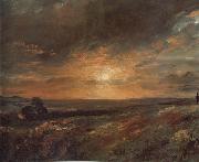 Hampsted Heath,looking towards Harrow at sunset 9August 1823, John Constable
